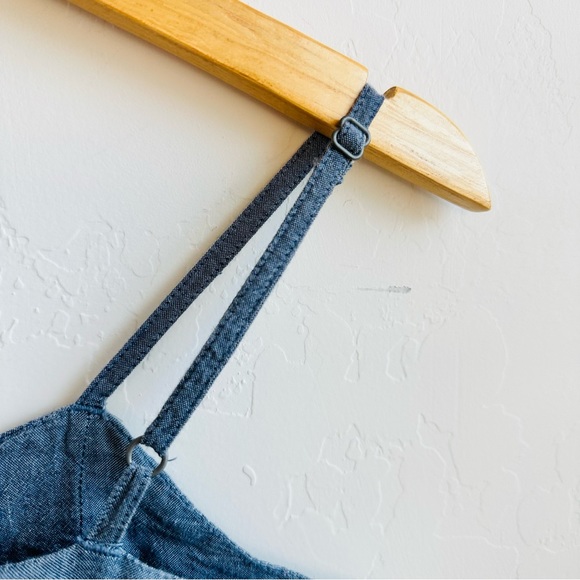 Roxy Girl Chambray Dress Size 14 - Picture 11 of 11